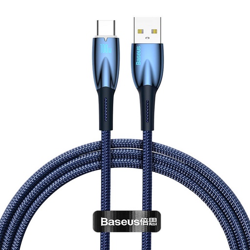 [039901] USB kabel za USB-C Baseus Glimmer Series, 100W, 1m (plavi)