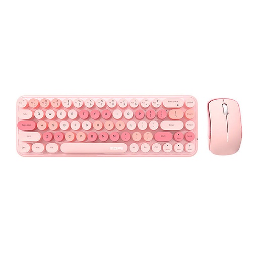 [040170] Bežična tipkovnica + miš set MOFII Bean 2.4G (Pink)