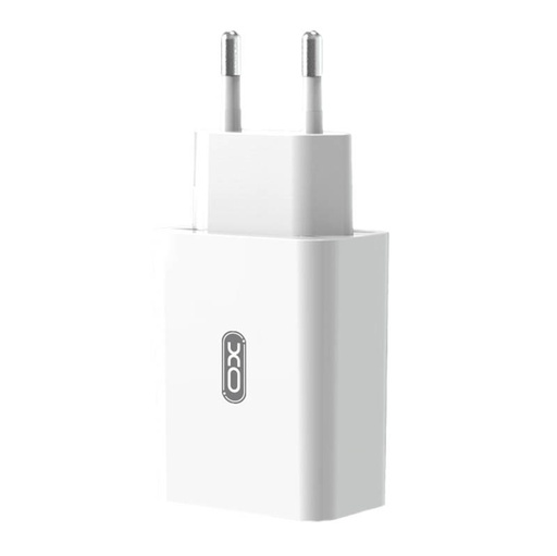 [040623] Zidni punjač XO L36, 1x USB, Quick Charge 3.0 (bijeli)