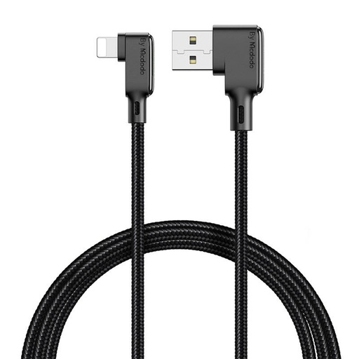 [041003] USB na Lightning kabel, Mcdodo CA-7510, kutni, 1,2 m (crni)