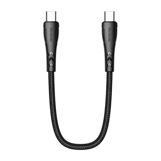 [040999] USB-C na USB-C kabel Mcdodo CA-7640, PD 60W, 0,2 m (crni) (paket od 5 komada)