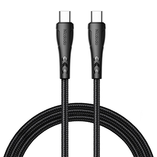 [041001] USB-C na USB-C kabel Mcdodo CA-7641, PD 60W, 1,2 m (crni) (paket od 5 komada)