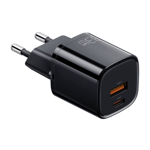 [041022] Punjač Mcdodo Nano GaN CH-0151, USB + USB-C, 33W (crni)