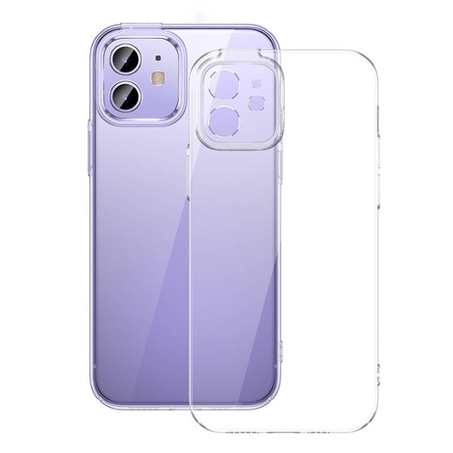 [040318] Baseus Crystal Transparent Case and Tempered Glass set za iPhone 12