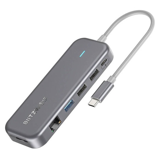 [040796] Adapter 11w1 HUB USB-C Blitzwolf BW-TH11