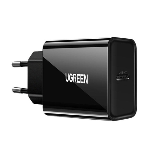 [042277] Brzi punjač EU UGREEN, USB-C 20W, PD 3.0 (crni)