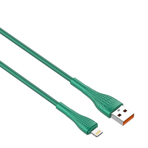 [042490] Lightning kabel LDNIO LS671 30W, 1m (zeleni)