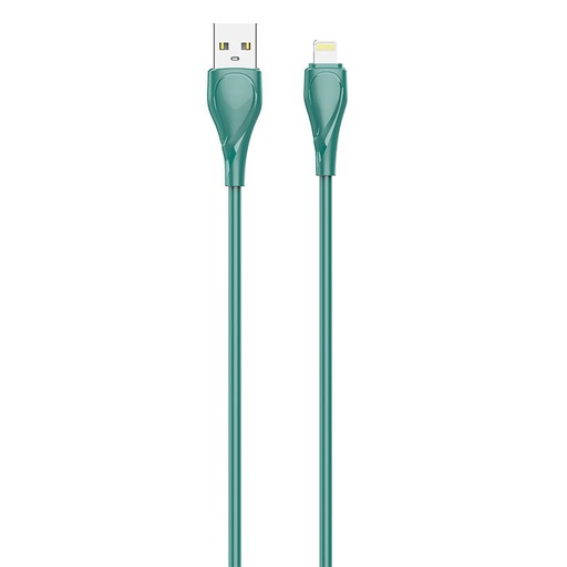 [042480] Lightning kabel LDNIO LS612 25W, 2m (zeleni)