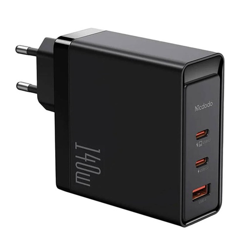 [043888] Punjač GaN 140W Mcdodo CH-2911, 2x USB-C, USB-A (crni)