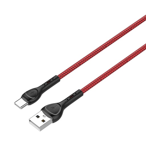 [042923] LDNIO LS482 2m USB - USB-C kabel (crveni)