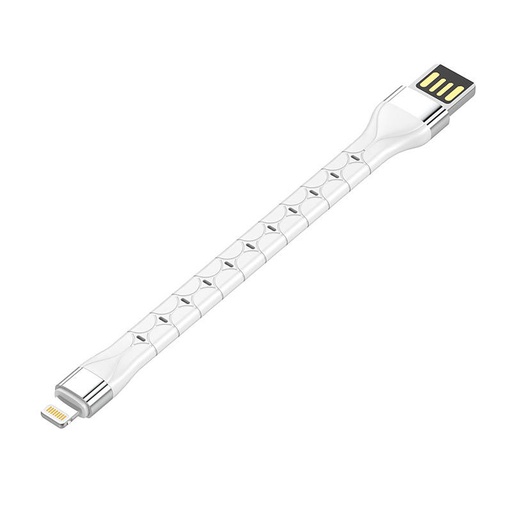 [042924] LDNIO LS50 0,15m USB - Lightning kabel (bijeli)