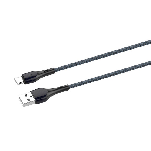 [042968] LDNIO LS522 USB - USB-C kabel od 2 m (sivo-plavi)