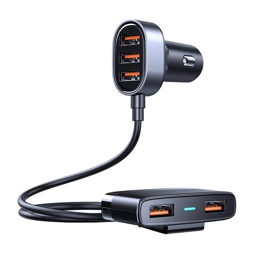 [044897] Auto punjač Joyroom JR-CL03 5-Port USB (crni)