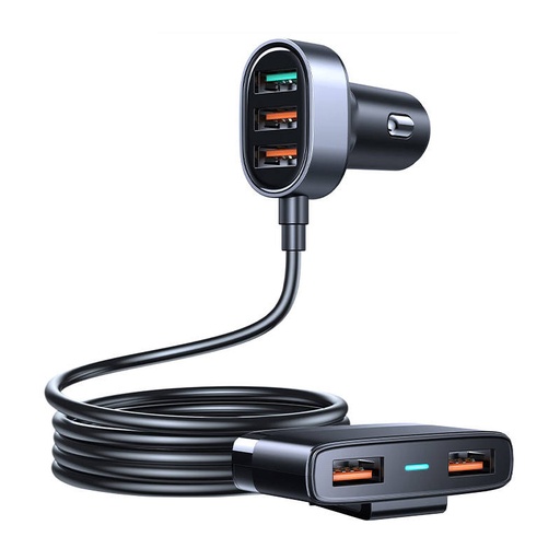 [044898] Auto punjač Joyroom JR-CL03 Pro 45W 5-Port USB (crni)