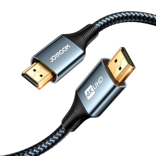 [044876] USB kabel HDMI-HDMI / 4K 60Hz / 2m Joyroom SY-20H1 (sivo)