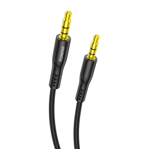 [045564] Audio kabel AUX 3,5 mm priključak Foneng BM22 (crni)