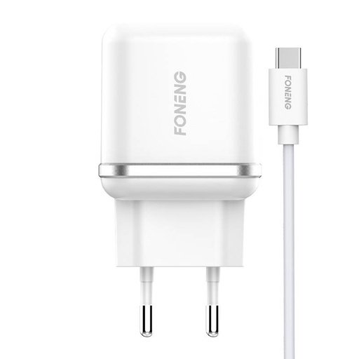 [045580] Zidni punjač Foneng EU20 2.4A + USB na USB-C kabel