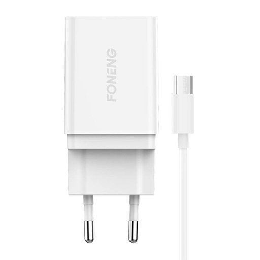 [045599] Brzi punjač Foneng 1x USB K300 + USB Micro kabel