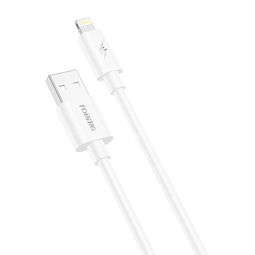 [045624] USB na Lightning kabel Foneng X67, 5A, 1m (bijeli)