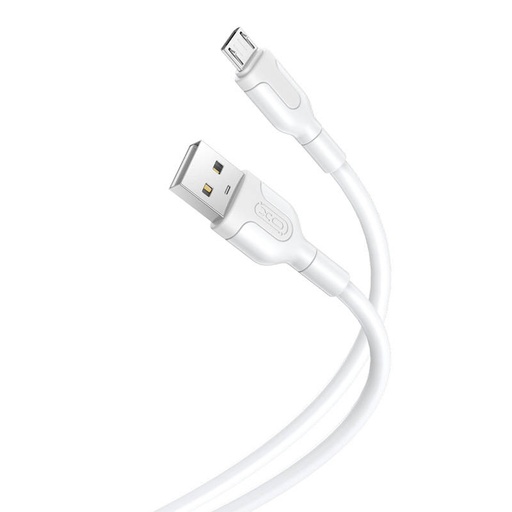 [045816] Kabel USB na Micro USB XO NB212 2.1A 1m (bijeli)