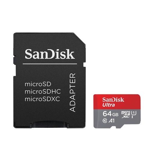 [047105] Memorijska kartica SanDisk ULTRA ANDROID microSDXC 64 GB 140MB/s A1 Cl.10 UHS-I + ADAPTER