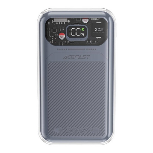 [046578] Powerbank Acefast M2 Sparkling Series, 20000mAh, 30W (siva)