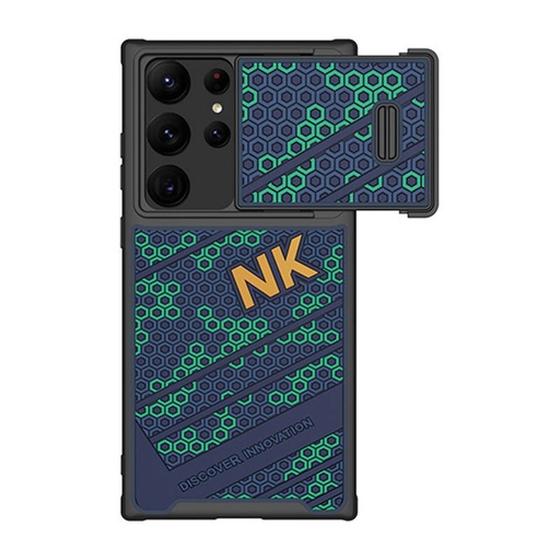 [046499] Nillkin Striker maska ​​za Samsung Galaxy S23 Ultra (plavo zelena)