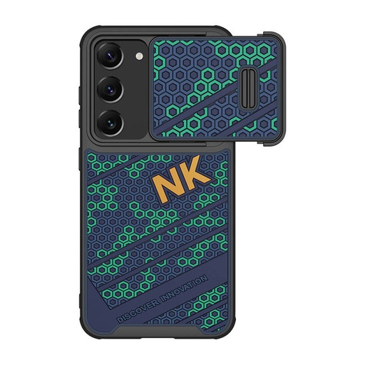 [046476] Nillkin Striker maska ​​za Samsung Galaxy S23 (plavo zelena)