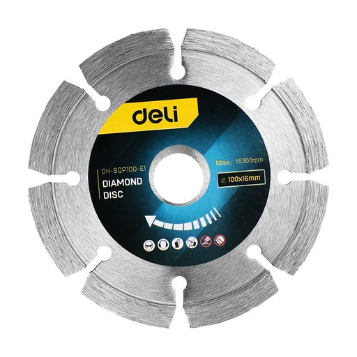 [041867] Dijamantni disk Deli Tools EDH-SQP100-E1 (paket od 5 komada)