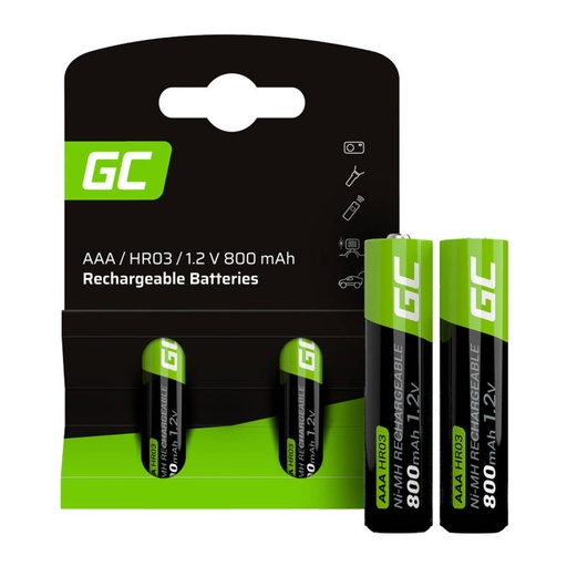 [048434] Green Cell punjive baterije Sticks 2x AAA HR03 800mAh