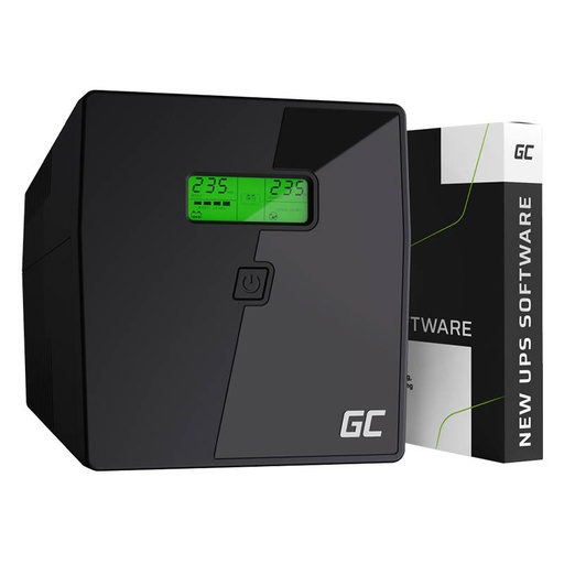 [048470] Neprekidni izvor napajanja UPS Green Cell 1000VA 600W Power Proof