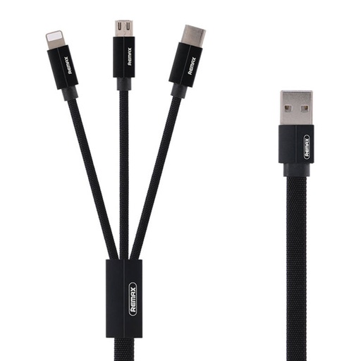 [047475] Kabel USB 3u1 Remax Kerolla, 2m (crni)