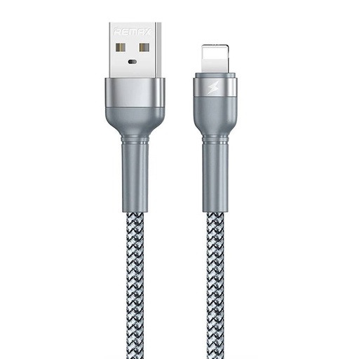 [047481] Kabel USB Lightning Remax Jany Alloy, 1m, 2.4A (srebrni)